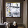 Square Abstract Art For Big Walls