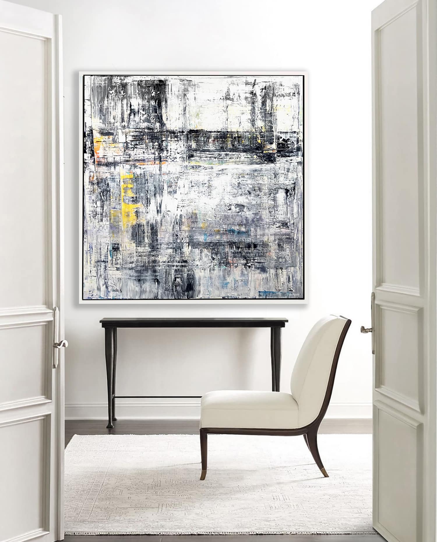Square Abstract Art For Big Walls
