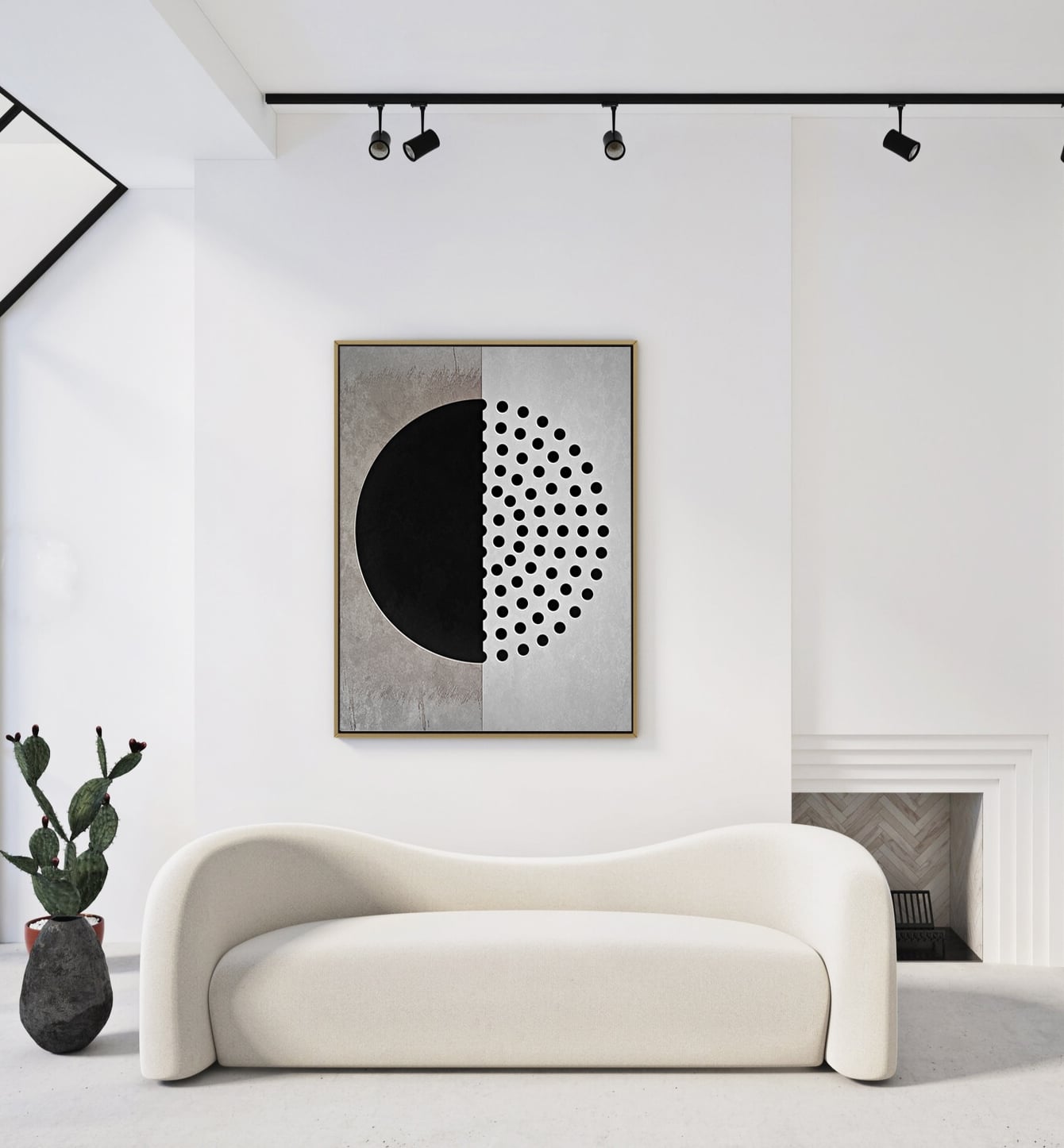 Modern Circle Art Print | Decor Ideas For 2023