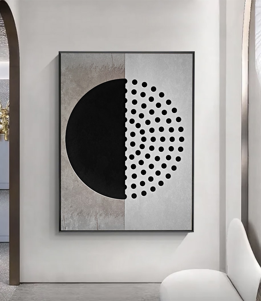 Modern Circle Art Print