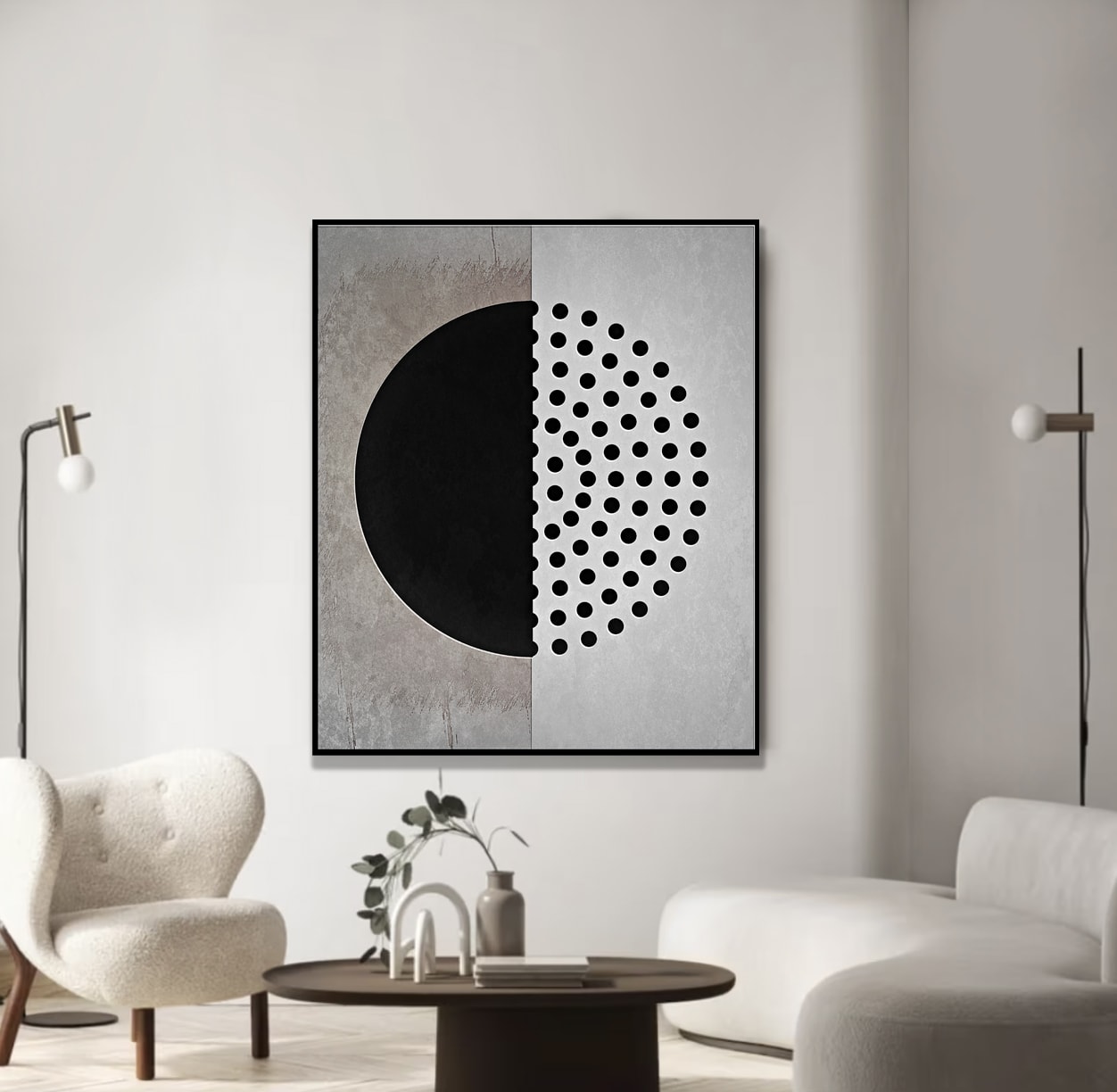 Modern Circle Art Print